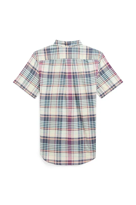 Polo Ralph Lauren koszula bawełniana dziecięca granatowy