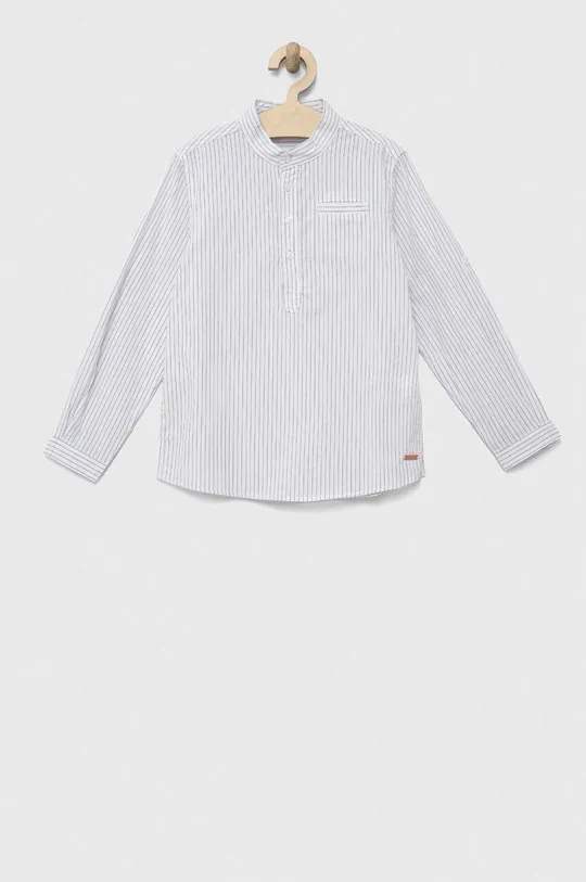 λευκό Παιδικό βαμβακερό πουκάμισο Birba&Trybeyond Για αγόρια