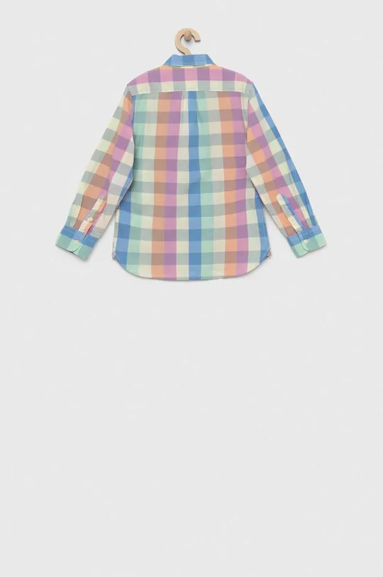 Detská bavlnená košeľa GAP viacfarebná