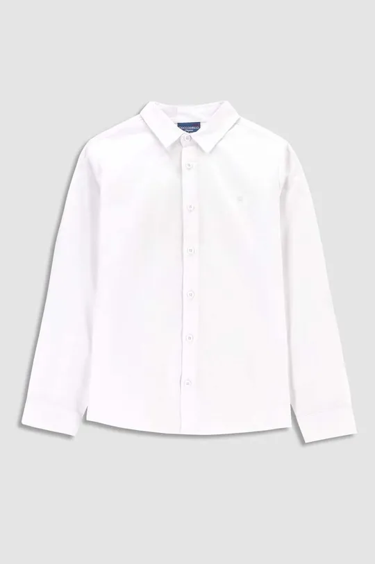 bela Otroška bombažna srajca Coccodrillo Fantovski