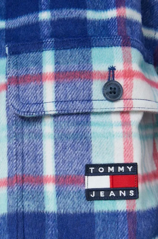 Košeľa Tommy Jeans viacfarebná