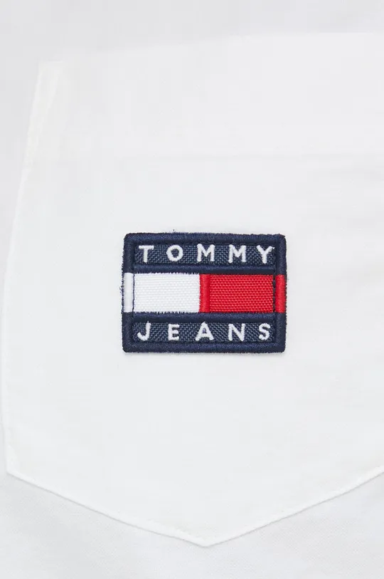 Βαμβακερό πουκάμισο Tommy Jeans Γυναικεία