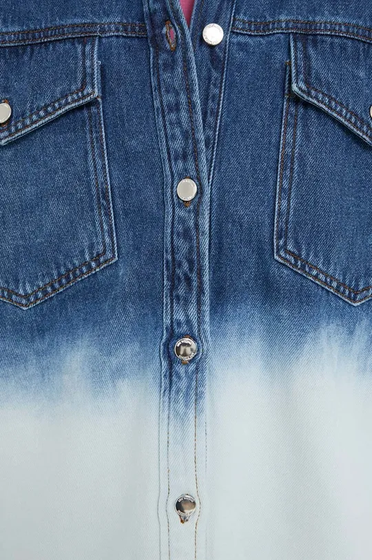 niebieski Love Moschino koszula jeansowa