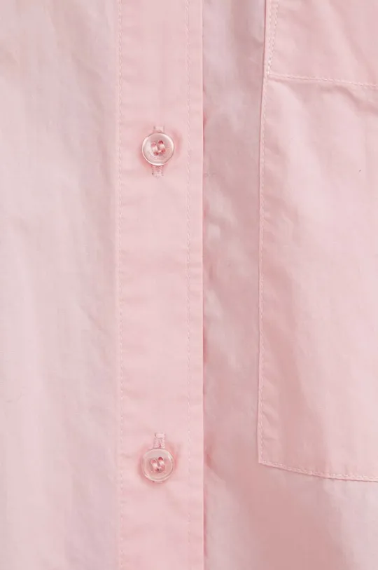 Хлопковая рубашка By Malene Birger розовый