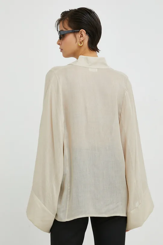Блузка с примесью шерсти By Malene Birger Lomaria  80% Вискоза, 20% Шерсть