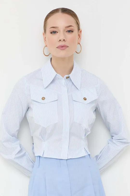 Βαμβακερό πουκάμισο Elisabetta Franchi  100% Βαμβάκι