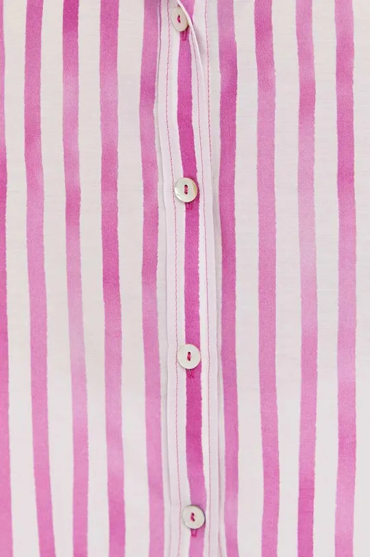 Μεταξωτό πουκάμισο Marella ροζ