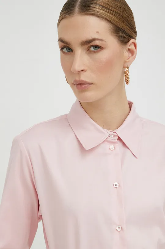 ροζ Βαμβακερό πουκάμισο Marella