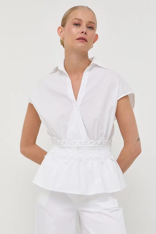 λευκό Βαμβακερή μπλούζα Liu Jo Γυναικεία