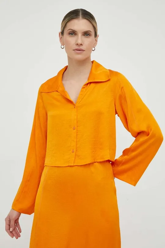 oranžová Košeľa American Vintage Dámsky