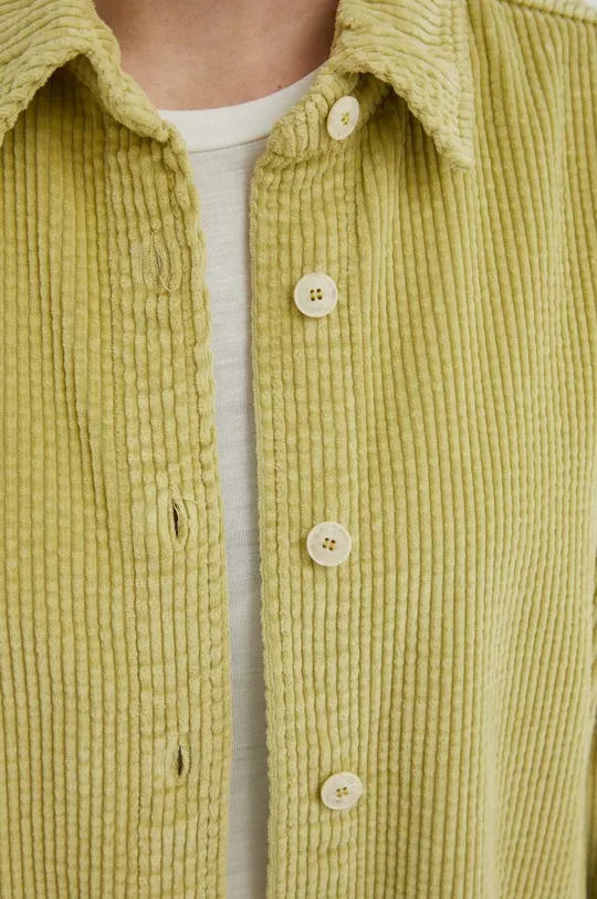 Manšestrová košeľa American Vintage zelená