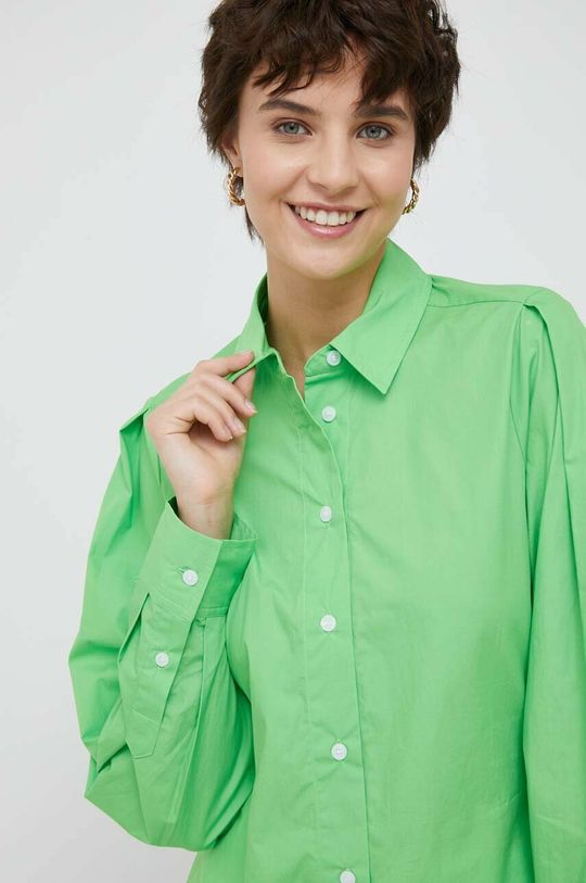 zelená Bavlněné tričko Tommy Hilfiger