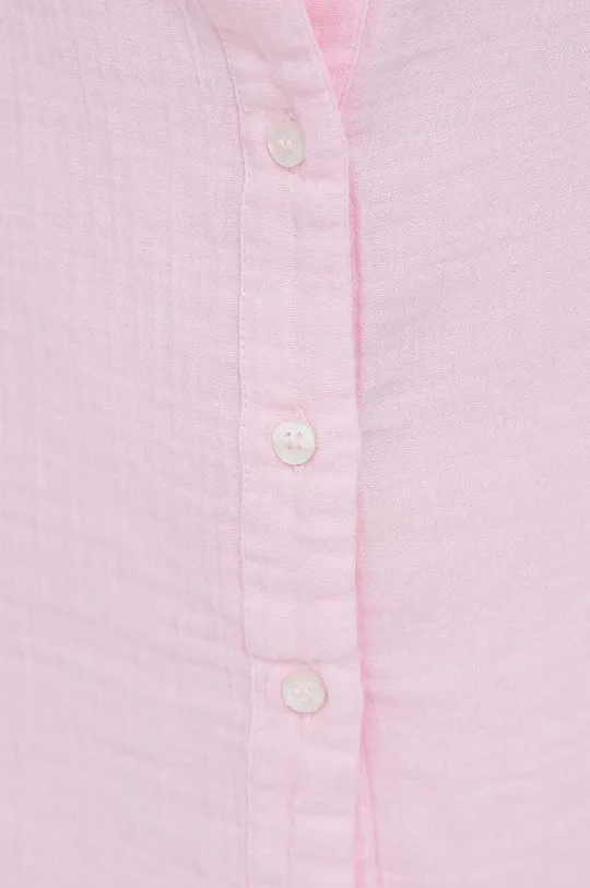 Βαμβακερό πουκάμισο GAP ροζ
