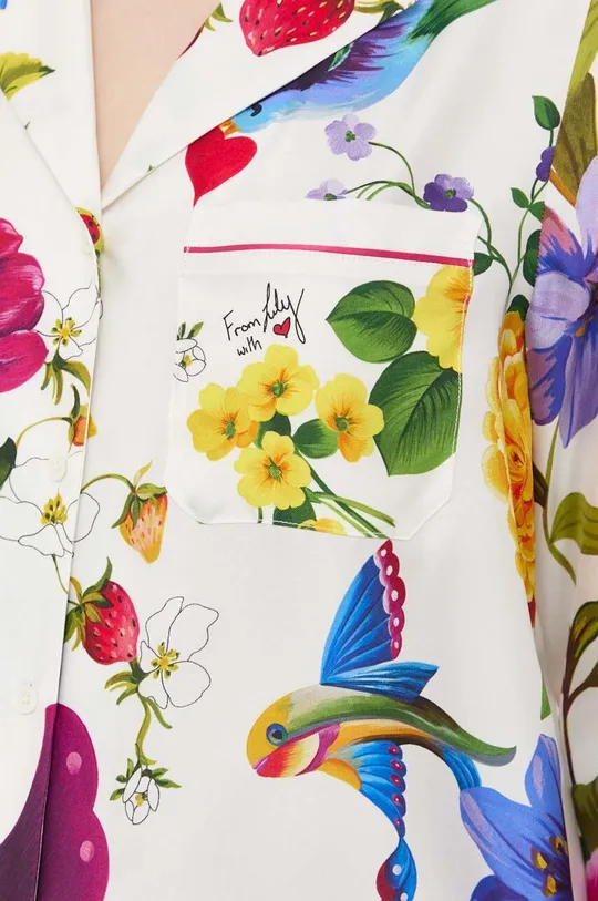 Μεταξωτό πουκάμισο Weekend Max Mara x Lily Aldridge Γυναικεία