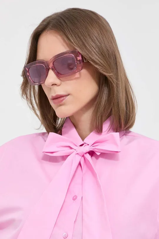 ροζ Βαμβακερό πουκάμισο MAX&Co.