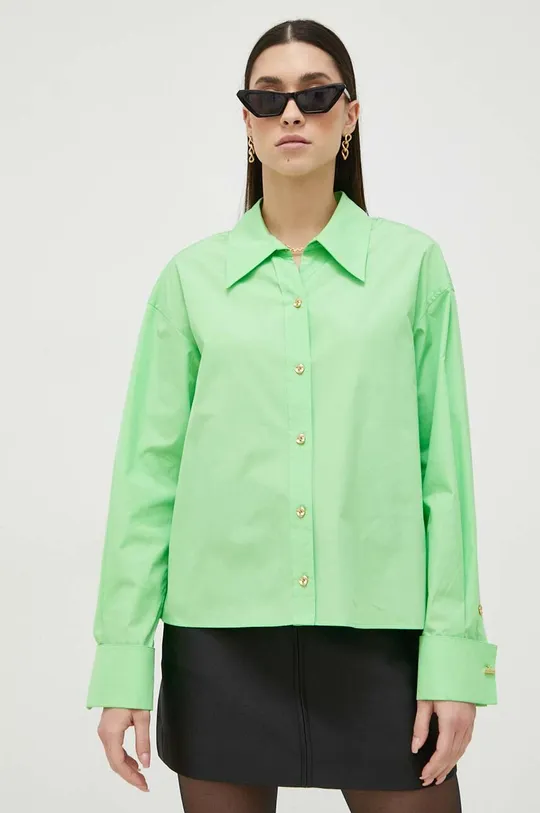 πράσινο Βαμβακερό πουκάμισο Miss Sixty
