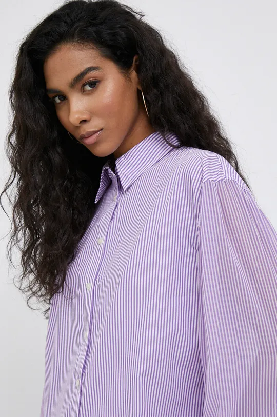 fioletowy Lauren Ralph Lauren koszula