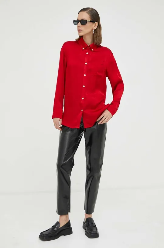 American Vintage koszula czerwony