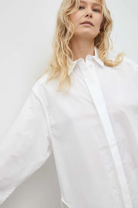 λευκό Βαμβακερό πουκάμισο Day Birger et Mikkelsen Selima Γυναικεία