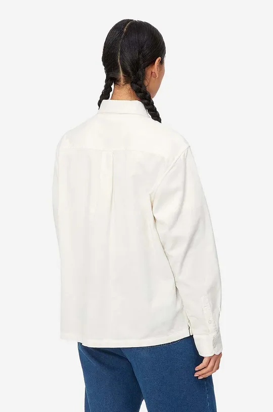 Košile Carhartt WIP Mads Fine Cord Shirt bílá