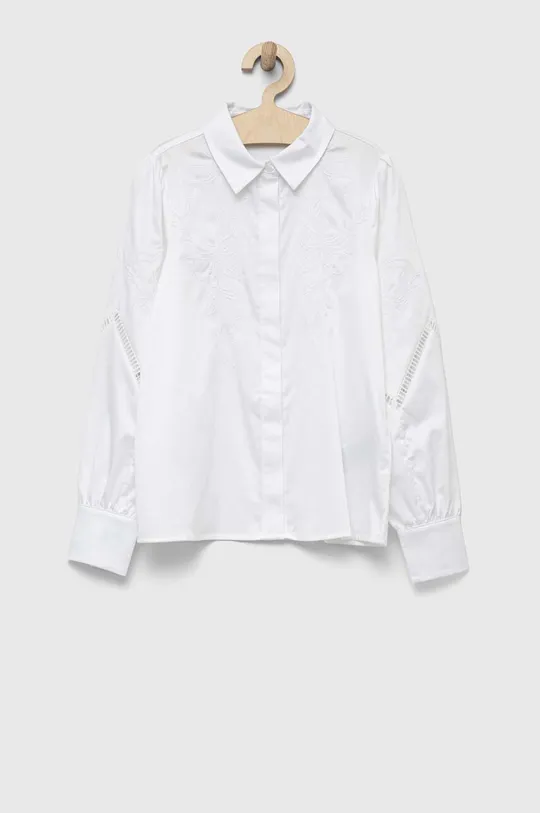 λευκό Παιδικό πουκάμισο Guess Για κορίτσια