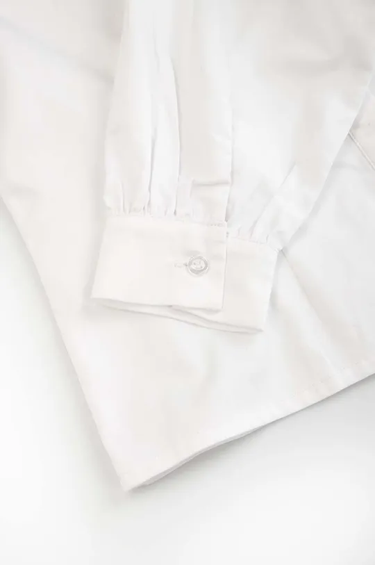 biały Coccodrillo koszula bawełniana dziecięca