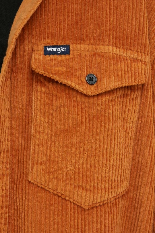 Вельветова сорочка Wrangler помаранчевий