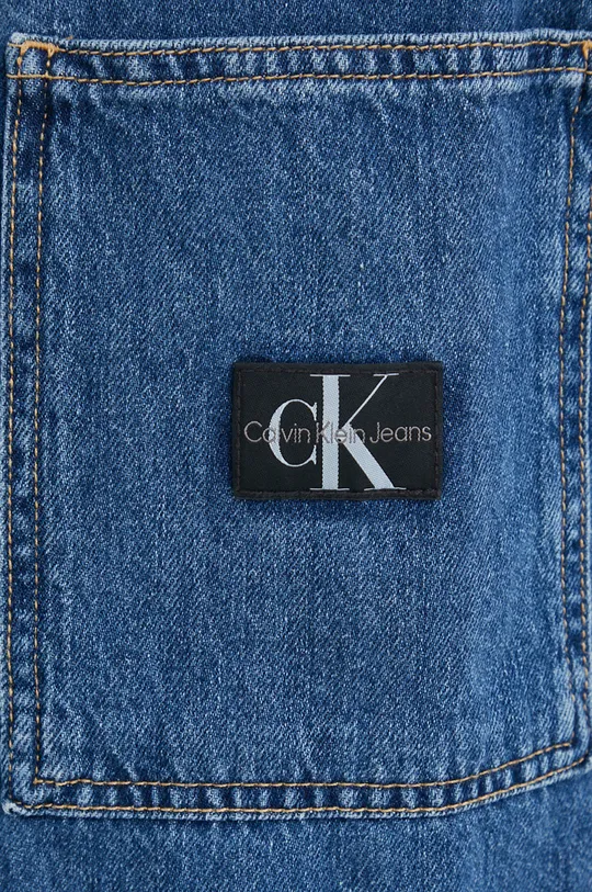 Calvin Klein Jeans koszula bawełniana jeansowa Męski