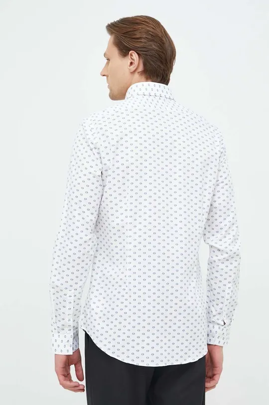 biela Bavlnená košeľa Calvin Klein