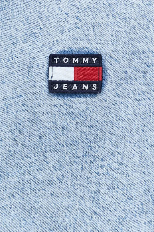 Βαμβακερό πουκάμισο Tommy Jeans Ανδρικά