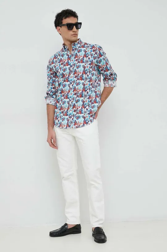 Βαμβακερό πουκάμισο Paul&Shark  100% Βαμβάκι