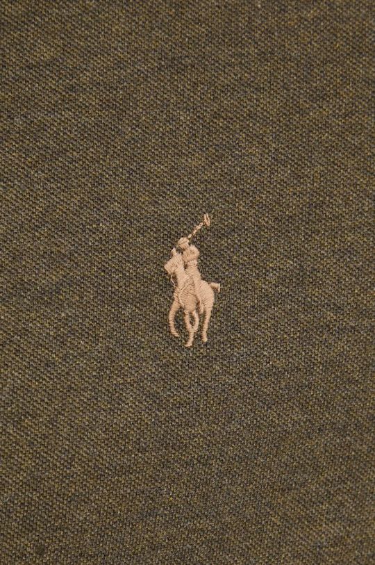 Bavlněná košile Polo Ralph Lauren 710654408 zelená AA00