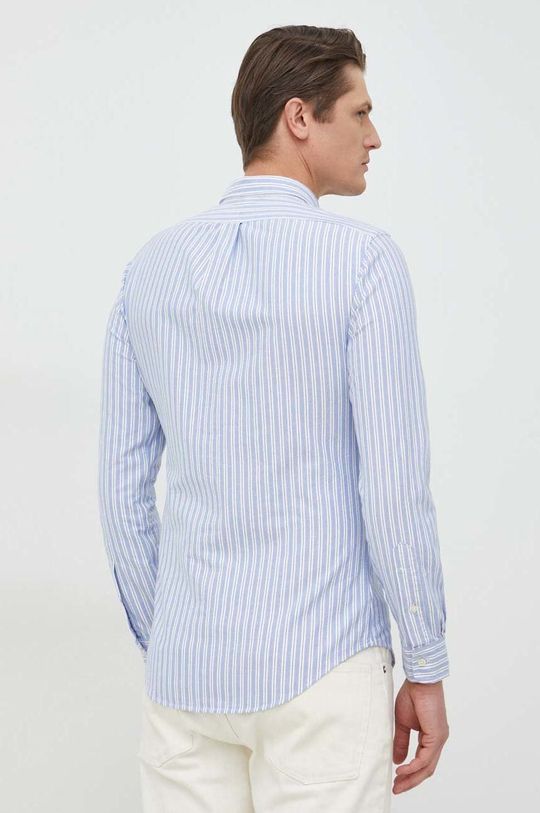 světle modrá Bavlněné tričko Polo Ralph Lauren