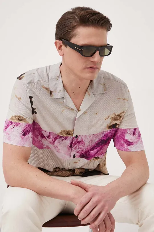 multicolore Calvin Klein camicia Uomo