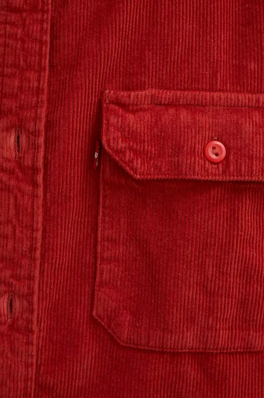 Levi's koszula sztruksowa czerwony