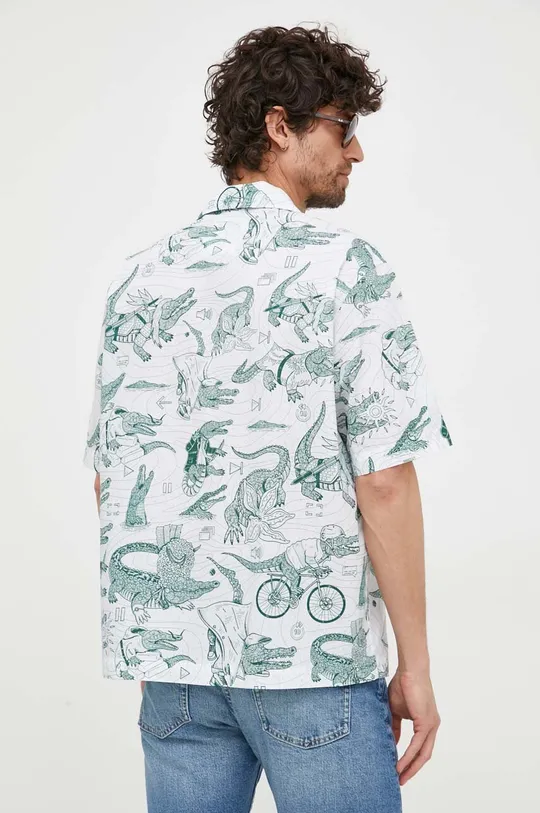 πολύχρωμο Βαμβακερό πουκάμισο Lacoste x Netflix