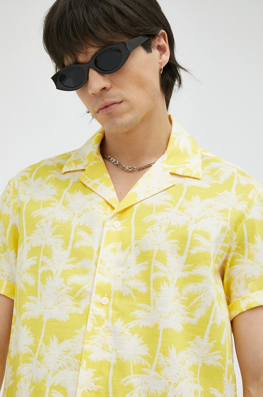 giallo Drykorn camicia Bijan Uomo