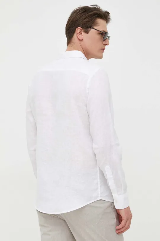 bianco Guess camicia di lino