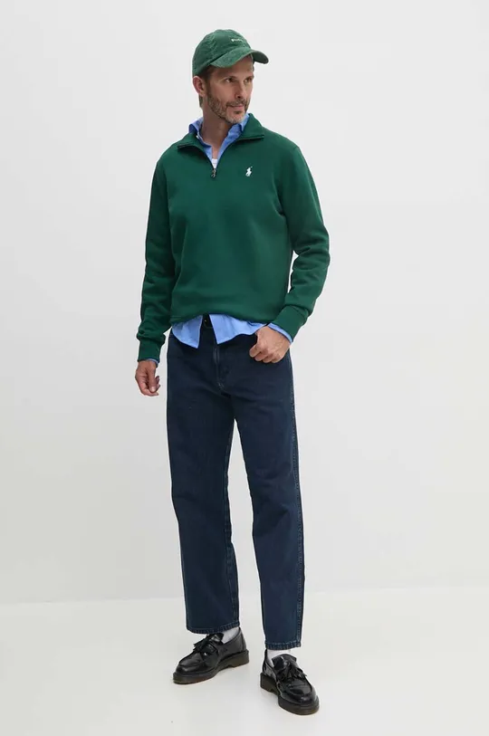 Одяг Бавовняна сорочка Polo Ralph Lauren 710899386 блакитний