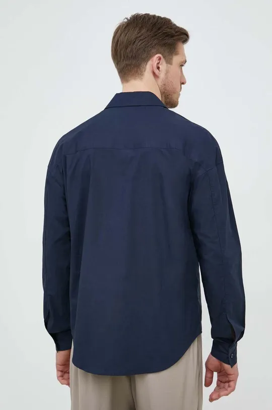 σκούρο μπλε Βαμβακερό πουκάμισο Sisley