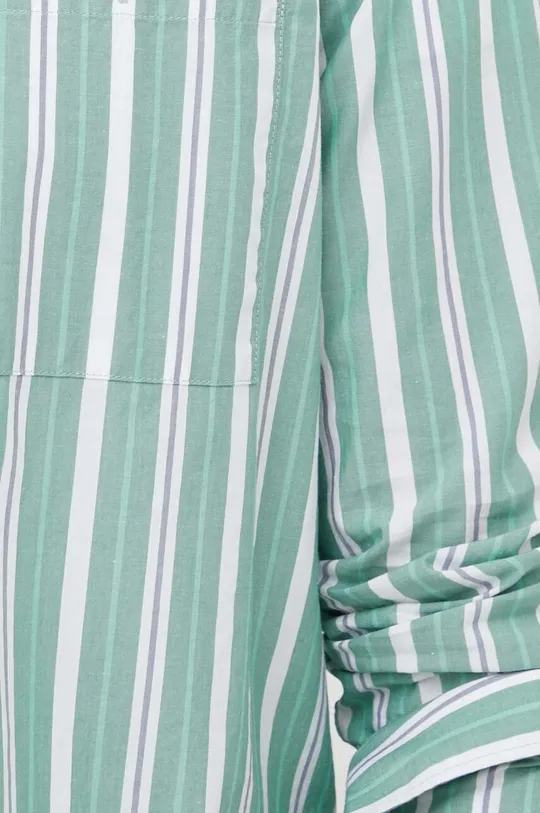 Βαμβακερό πουκάμισο Sisley πράσινο