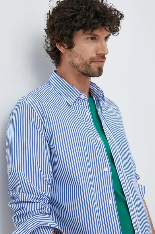 Bavlnená košeľa United Colors of Benetton Pánsky