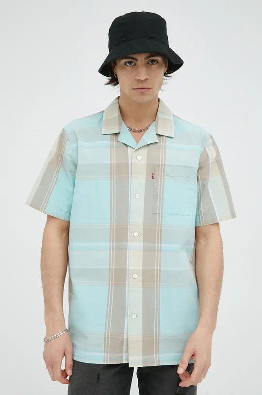 multicolore Levi's camicia in cotone Uomo
