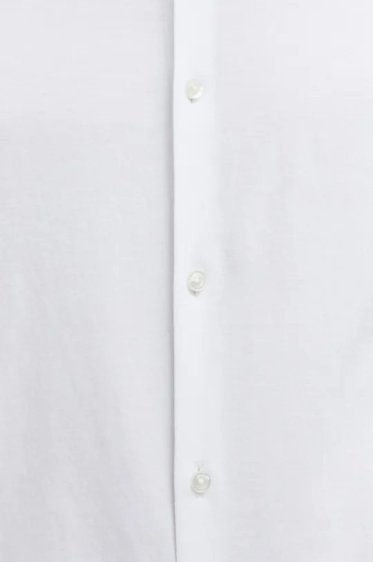 Bavlnená košeľa HUGO biela