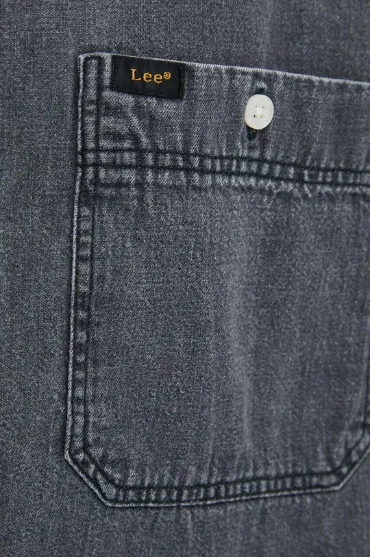 Lee koszula jeansowa szary