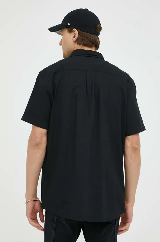 μαύρο Βαμβακερό πουκάμισο Wrangler