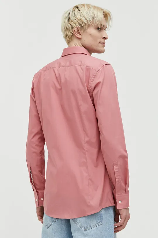 rosa HUGO camicia in cotone