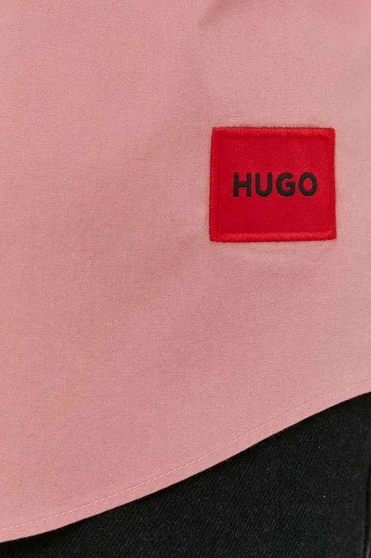 Πουκάμισο HUGO ροζ