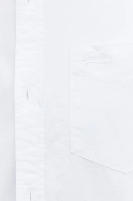 Superdry camicia in cotone bianco