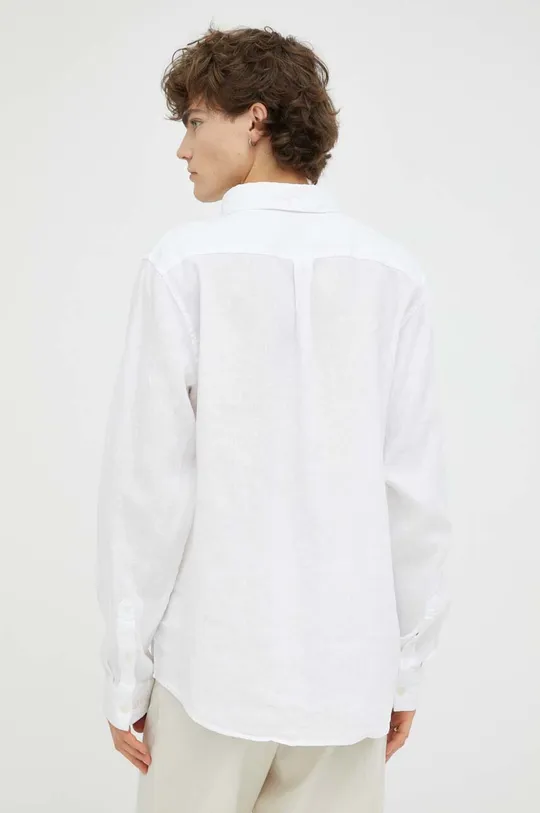 biały Les Deux koszula lniana